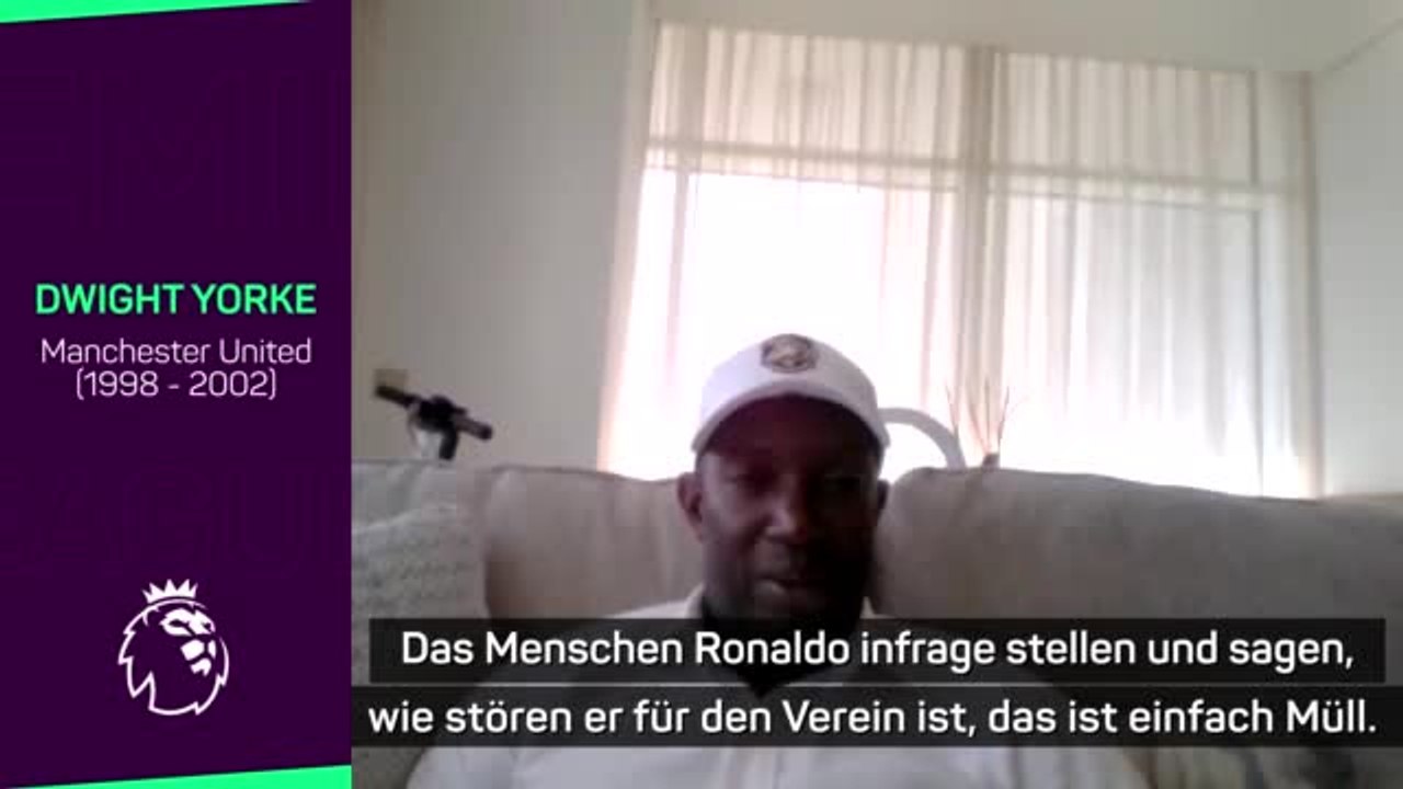 Ronaldo stört? Yorke: “Das ist sensationsgeil”