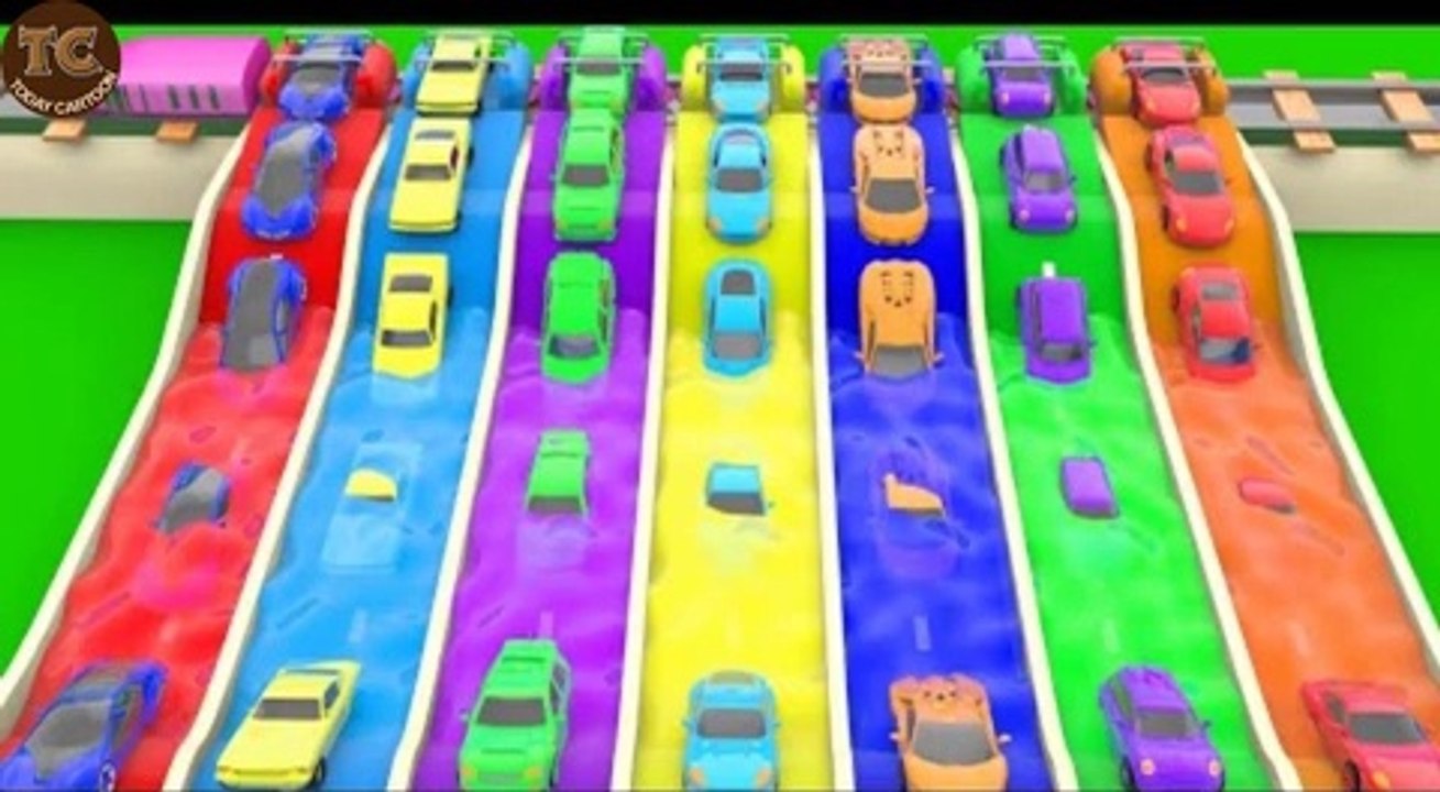 Colours Learning Colors for Children with Super Sports Cars Coloring ...
