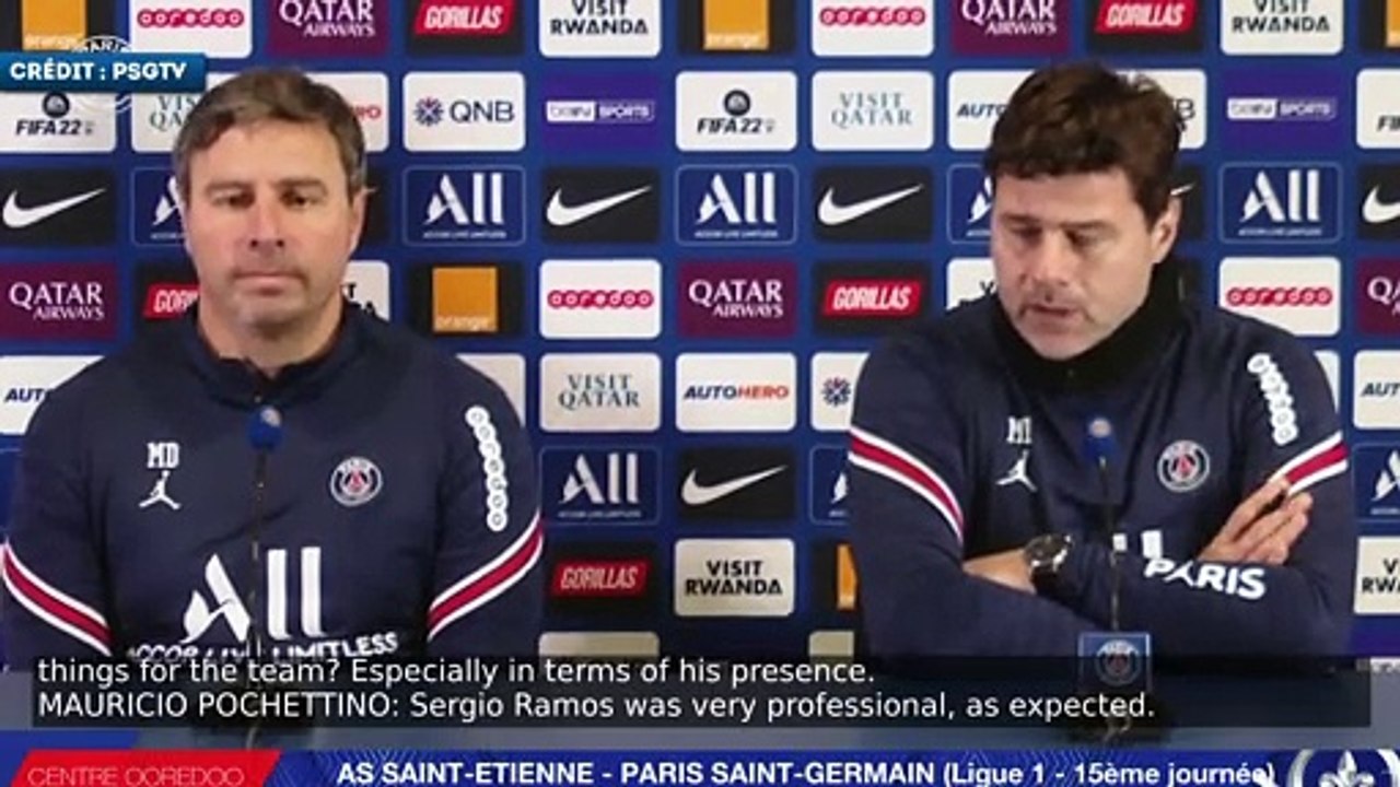 Mauricio Pochettino détaille l'apport de Sergio Ramos