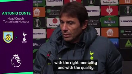 Download Video: Conte urges patience to rebuild Tottenham