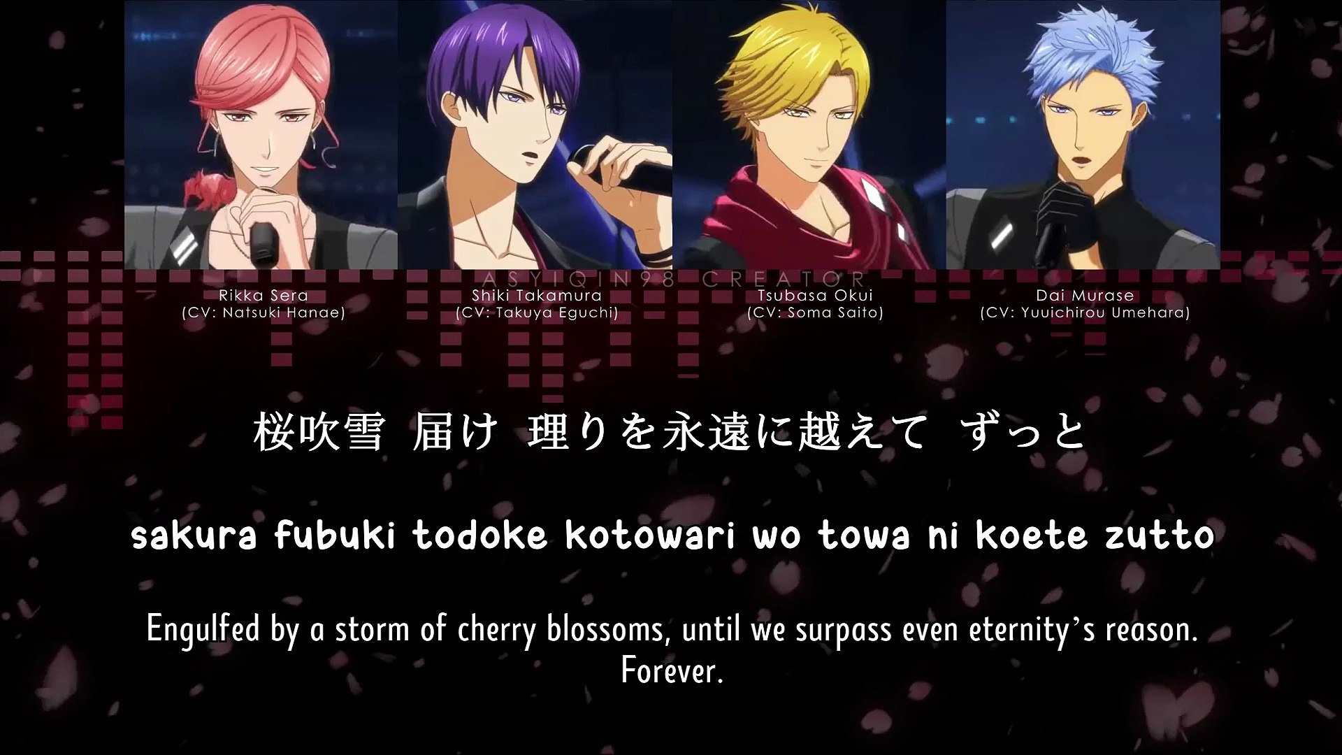 Ouka Ranman / 桜花爛漫 - SolidS (lyrics) - video Dailymotion