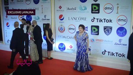 اطلالات الفنانيين من مهرجان القاهرة السينمائي