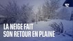 La neige fait son retour en   plaine: du Nord aux Vosges, vos images témoins