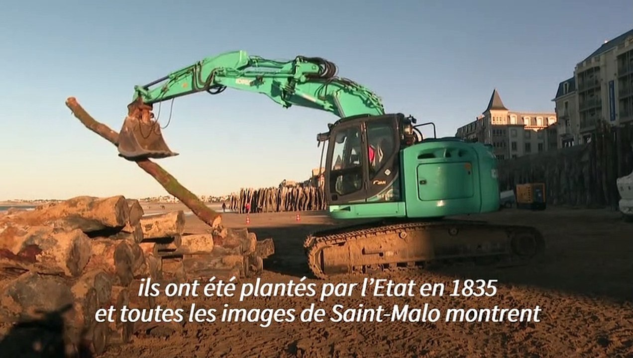 Saint-Malo: les légendaires brise-lames s'offrent une nouvelle jeunesse