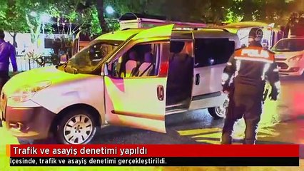 Trafik ve asayiş denetimi yapıldı