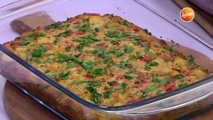 عجة بالخضار | نجلاء الشرشابي