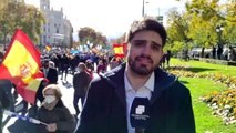 Manifestación de Policía y Guardia Civil contra el Gobierno Sánchez: 