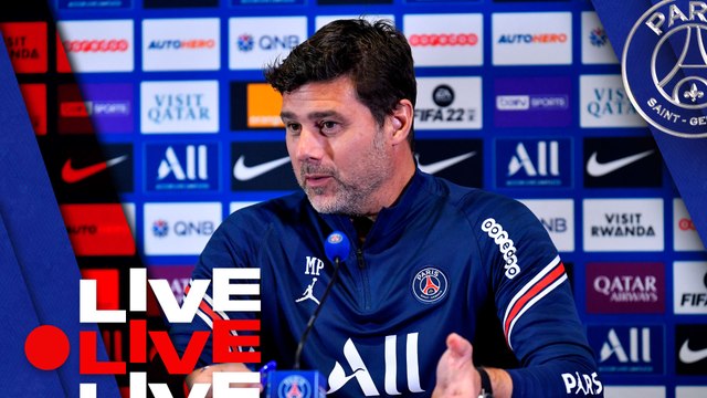 Replay : Conférence de presse de Mauricio Pochettino avant Saint-Etienne - Paris Saint-Germain