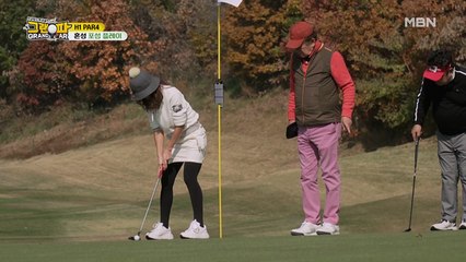 언니(?)들의 방해공작에도 빛나는 보석 이지현의 첫 버디!