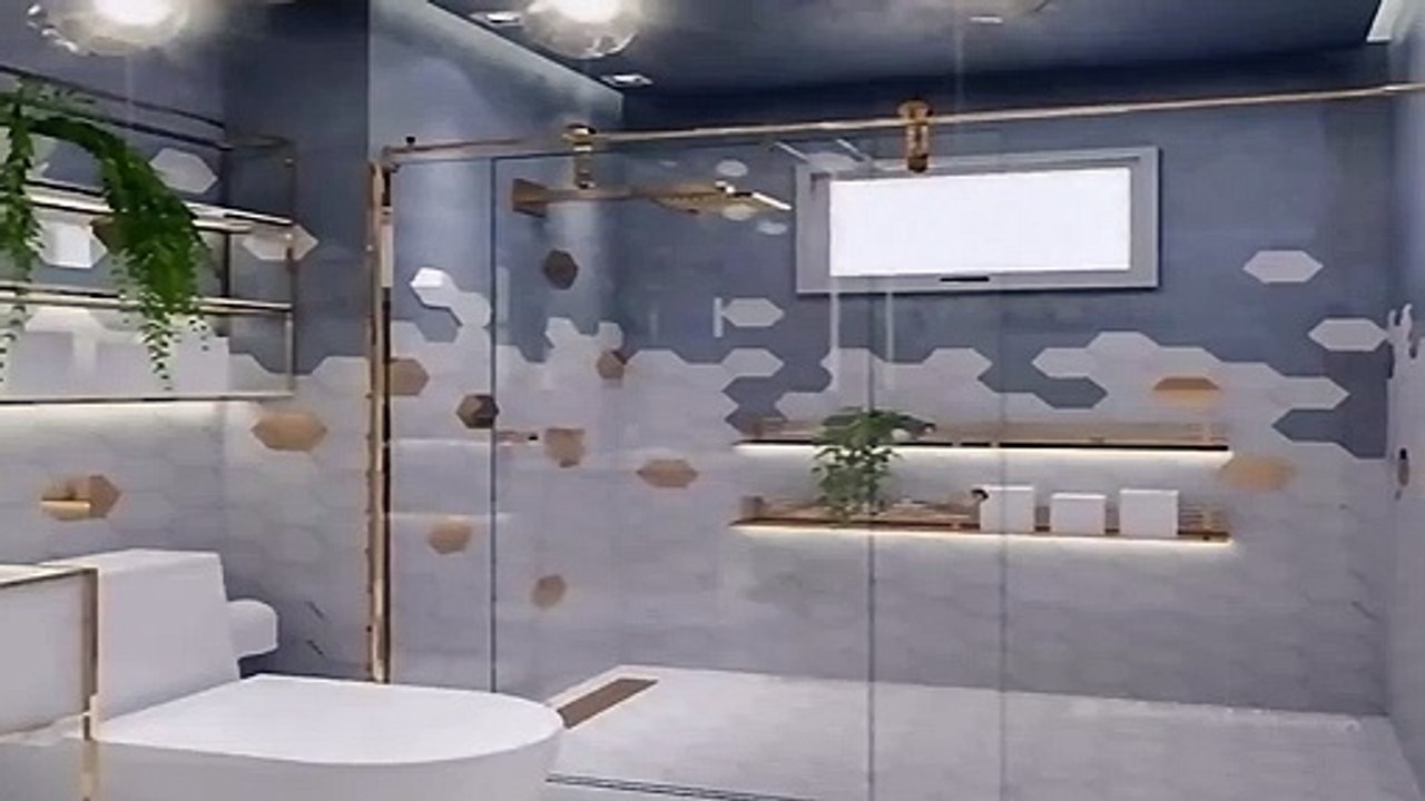 ديكورات حمامات عصريه - ديكورات حمامات بسيطة وراقية