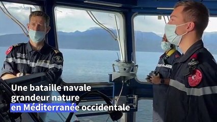 Au large de la Corse, la Marine française s'entraîne à la guerre