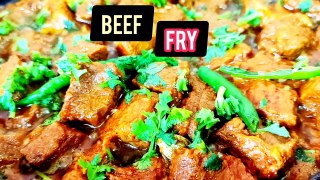 Beef fry recipe |  Beef recipe | Beef Stir Fry | How to make beef fry