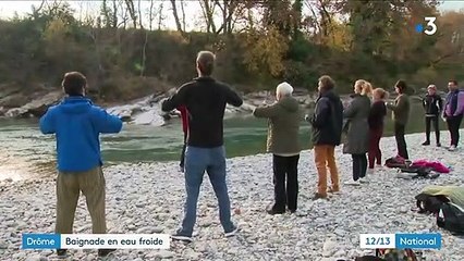 Drôme : partie de baignade en eau froide