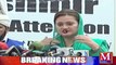 PMLN Leader Maryam Orangzaib Adressing The Ceremony _ Pakistan Top News _ PMLN Latest News _ M  News