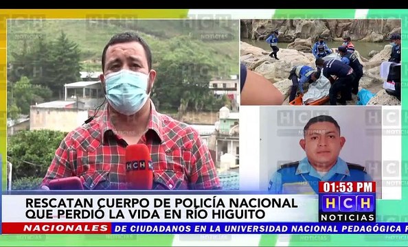Recuperan cuerpo de policía ahogado mientras pescaba en el río Higuito