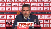 Gourvennec : «On perd deux points qui nous tendaient les bras» - Foot - L1 - Lille