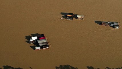 Garimpo ilegal se dispersa após operação no Rio Madeira