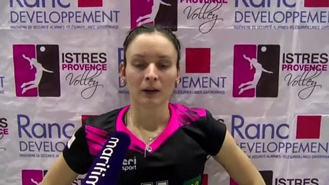 Interview maritima: Pauline Martin après la victoire d'Istres contre Sens