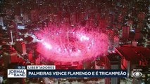É CAMPEÃO! E o troféu vem para São Paulo! Palmeiras ganha seu terceiro título da Copa Libertadores da América 1999, 2020 e 2021.