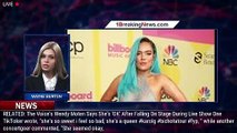 Singer Karol G Falls Down Stairs During Miami Concert — Watch Her Get Right Back Up! - 1breakingnews