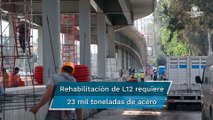 Por retrasos en suministro de acero, analizan rehabilitación de la Línea 12