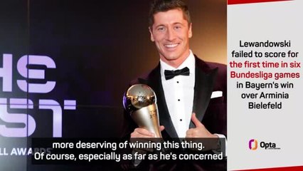 Download Video: Lewandowski's attitude should give him Ballon d'Or - Bayern coach Nagelsmann