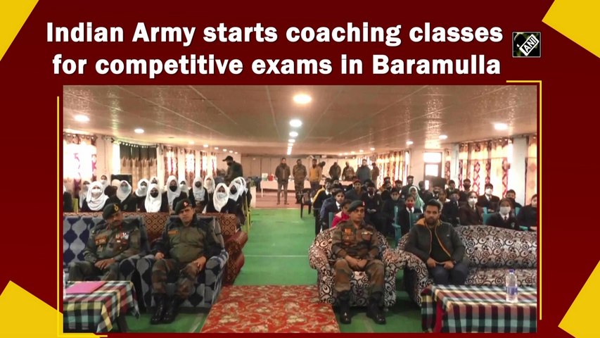 Indian Army starts coaching classes for competitive exams in Baramulla