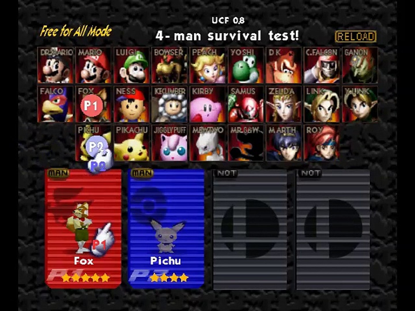 Super Smash Bros. Melee 64 online multiplayer ngc