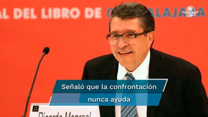 Ricardo Monreal apuesta por energías limpias y dice que "nunca conviene pelearse con las universida