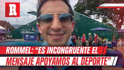 Rommel Pacheco: “Es incongruente el mensaje ‘apoyamos al deporte’  cuando hay recorte al presupuesto"