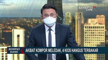 Diduga Berasal dari Kompor Penjual Makanan, 4 Kios di Jaktim Terbakar