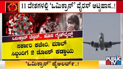Omicron Cases Found In 11 Countries | 'ಓಮಿಕ್ರಾನ್' ಆತಂಕ; ಸರ್ಕಾರ ಮುಂಜಾಗೃತಾ ಕ್ರಮ