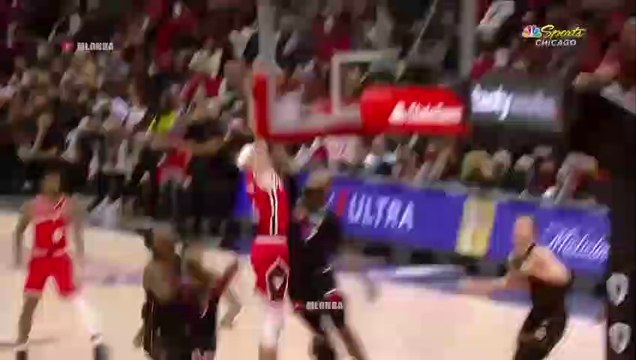 Alex Caruso destroys PJ Tucker with powerful and1 dunk