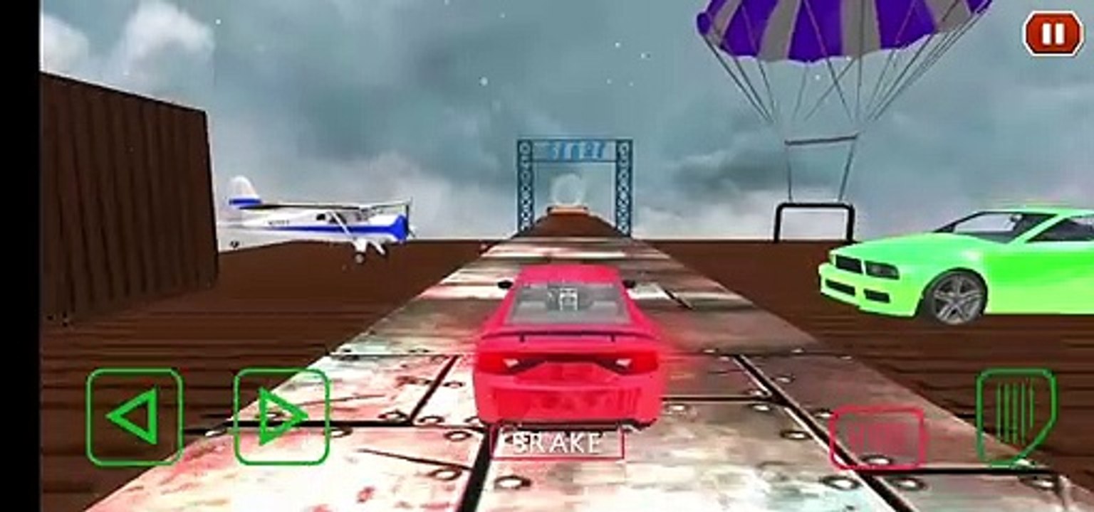 High Speed Car Mega Stunt Race 3D _ Android Gameplay