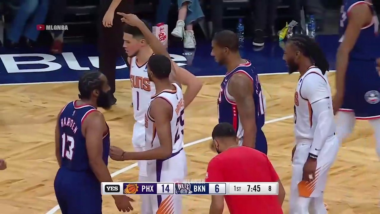 James Harden not happy with Jae Crowder 