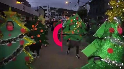 شاهد: انطلاق موكب الاحتفالات بعيد الميلاد في بوليفيا