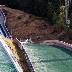 Ski jump in Norway