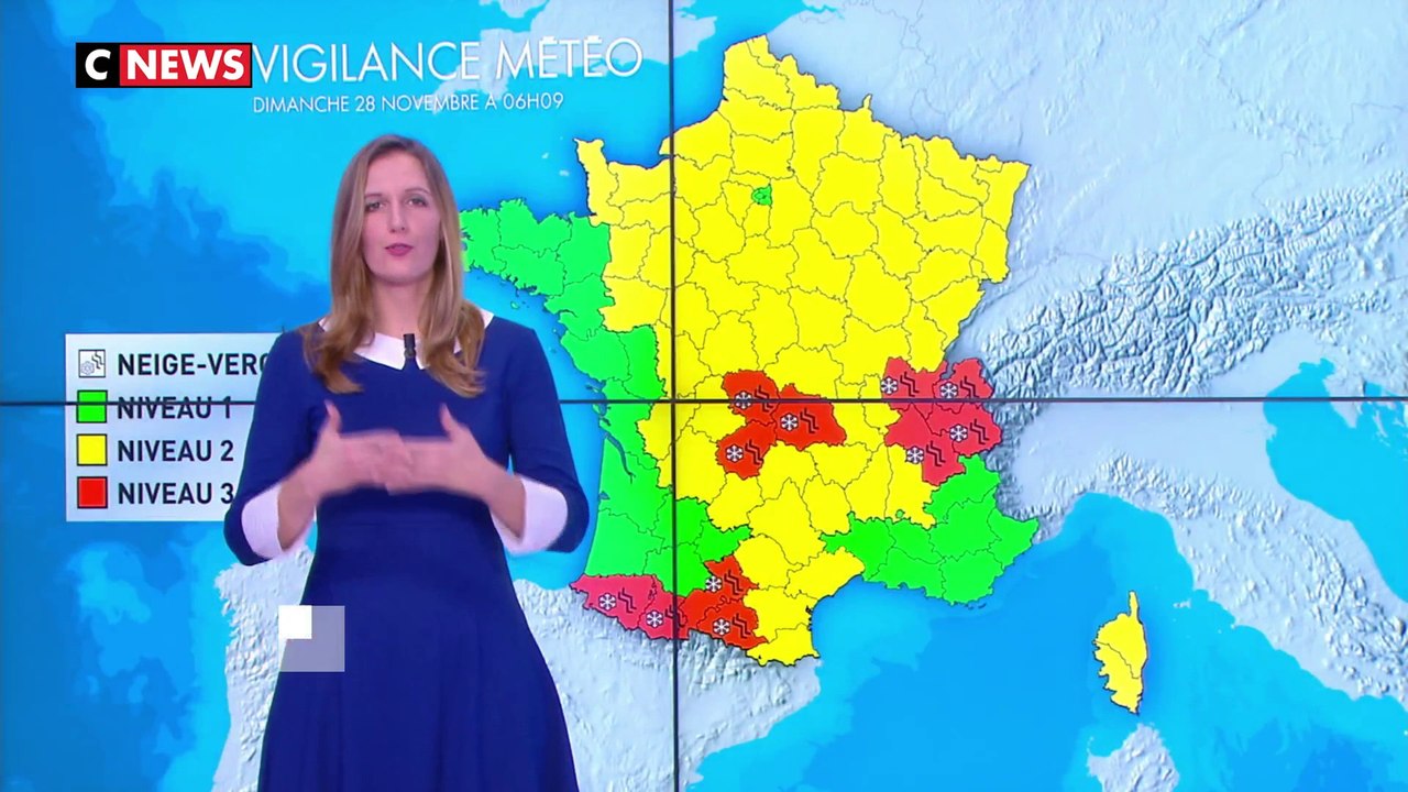Neige-verglas : météo France maintient 11 départements en vigilance orange