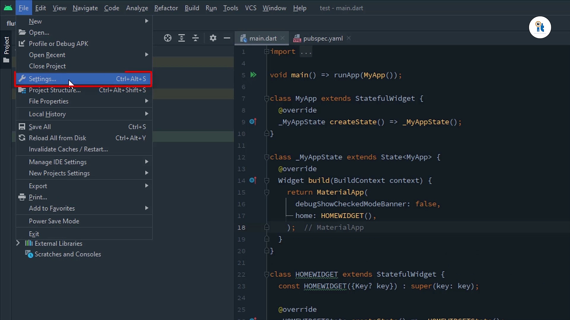 Flutter tutorial for beginners step by step