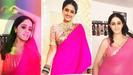 Ayesha Singh's Sensuous Dance In Pink Saree Sets Internet On Fire
