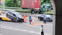 Kronologi Pengemudi Sedan Lawan Arus di Jalan Tol Hingga Berakibat Tabrakan Beruntun