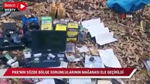 Komandolar terör örgütünün sözde bölge sorumlularının mağarasını ele geçirdi