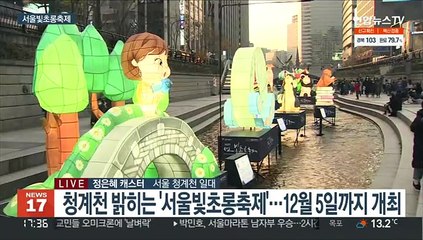 겨울밤에 희망의 등불 밝힌다…서울빛초롱축제