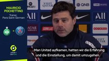 Pochettino: “United-Gerüchte sind gutes Zeichen”