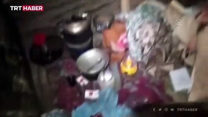 PKK'nın sözde yöneticilerinin kullandığı mağara imha edildi
