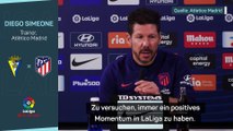Simeone: “Wir haben kein Einstellungsproblem”