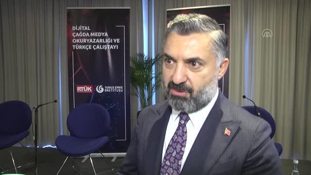 RTÜK ve YEE, dijital medya okuryazarlığı ve Türkçe çalıştaylarını Avrupa'ya yayacak