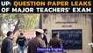 UPTET 2021 cancelled after question paper leaked on WhatsApp, several arrested | Oneindia News