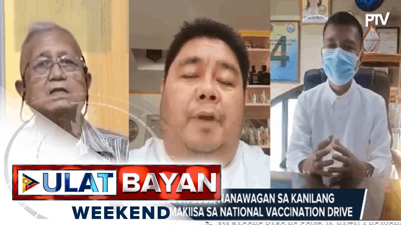 National Vaccination drive, kasado na sa iba't ibang lalawigan; Pagbabakuna sa mga menor de edad sa Sulu, sisimulan na