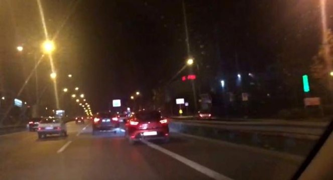 Trafikte makas atan sürücülere para cezası yağdı